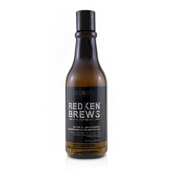 Redken Brews Extra Clean Shampoo (Build-Up Remover For All Hair Types)  300ml/10oz