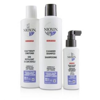 Nioxin 3D Care System Kit 5 - For Chemically Treated Hair, Light Thinning  3pcs