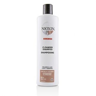 Nioxin Derma Purifying System 3 Cleanser Shampoo (Colored Hair, Light Thinning, Color Safe)  500ml/16.9oz