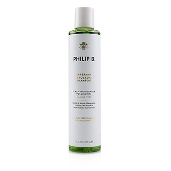 Philip B Peppermint Avocado Shampoo (Scalp Invigorator Volumizing - All Hair Types)  220ml/7.4oz