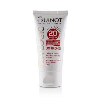 Guinot Sun Logic Uni Bronze Anti-Ageing Tinted Sun Cream For Face SPF 20  50ml/1.4oz