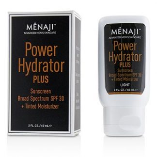 Menaji Power Hydrator Plus Sunscreen Broad Spectrum SPF 30 + Tinted Moisturizer (Light)  60ml/2oz