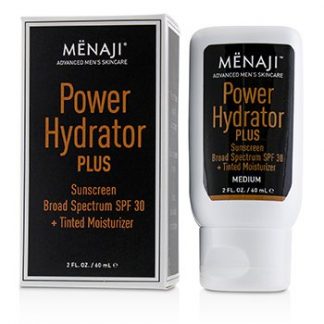 Menaji Power Hydrator Plus Sunscreen Broad Spectrum SPF 30 + Tinted Moisturizer (Medium)  60ml/2oz
