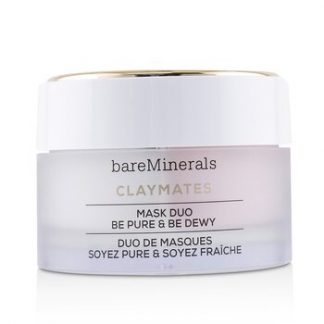 BareMinerals Claymates Be Pure & Be Dewy Mask Duo  58g/2.04oz