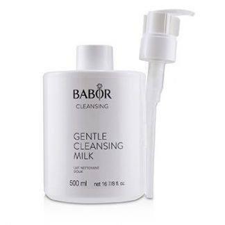 Babor CLEANSING Gentle Cleansing Milk - For All Skin Types, Especially Sensitive Skin (Salon Size)  500ml/16.7oz