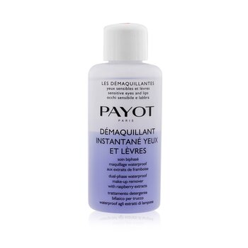 Payot Les Demaquillantes Demaquillant Instantane Yeux Dual-Phase Waterproof Make-Up Remover - For Sensitive Eyes (Salon Size)  200ml/6.7oz