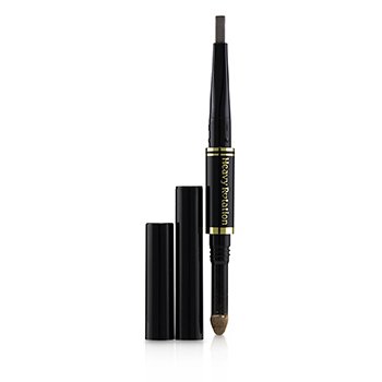 KISS ME Heavy Rotation Fit Fiber In Double Eyebrow Pencil - # 01 Natural Brown  0.39g/0.014oz