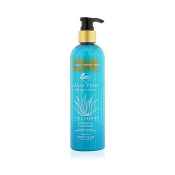 CHI Aloe Vera with Agave Nectar Curls Defined Detangling Conditioner  340ml/11.5oz