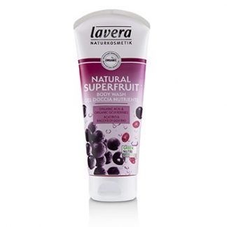 Lavera Body Wash - Natural Superfruit (Organic Acai & Organic Goji Berries)  200ml/6.6oz