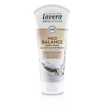 Lavera Body Wash - Mild Balance (Organic Coconut Milk & Organic Chia Seeds)  200ml/6 Lavera Body Wash - Mild Balance (Organic Coconut Milk & Organic Chia Seeds)  200ml/6.6oz