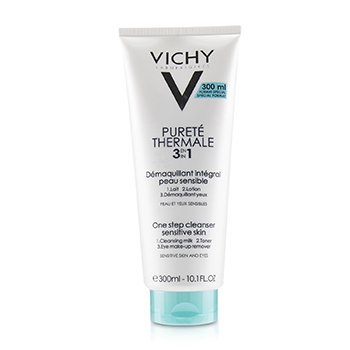 Vichy Purete Thermale 3 In 1 One Step Cleanser (For Sensitive Skin)  300ml/10.1oz