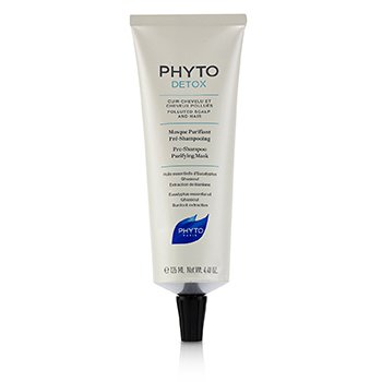 Phyto PhytoDetox Pre-Shampoo Purifying Mask (Polluted Scalp and Hair)  125ml/4.4oz