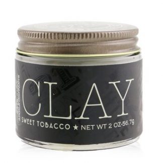 18.21 Man Made Clay - # Sweet Tobacco (Matte Finish / Medium Hold)  56.7g/2oz