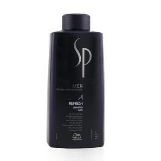 Wella SP Men Refresh Shampoo (For Hair and Body)  1000ml/33.8oz