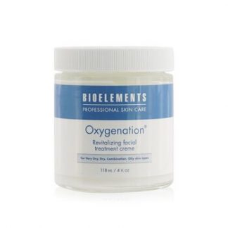 Bioelements Oxygenation - Revitalizing Facial Treatment Creme (Salon Size) - For Very Dry, Dry, Combination, Oily Skin Types  118ml/4oz