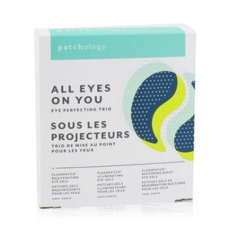 Patchology FlashPatch Eye Gels - All Eyes On You Eye Perfecting Trio Kit: Rejuvenating, Illuminating, Restoring  6pairs