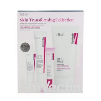 StriVectin Skin Transforming Collection (Full Size Trio):  Cleanser 150ml + Eye Concentrate (30ml+7ml) + Eyes Primer 10ml  4pcs