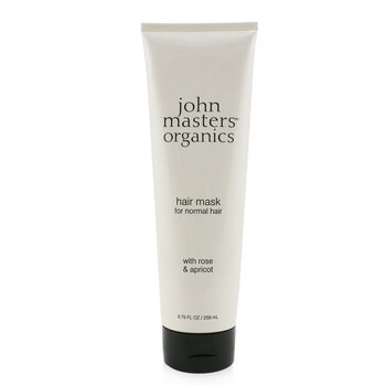 John Masters Organics Hair Mask For Normal Hair with Rose & Apricot  258ml/8.75oz