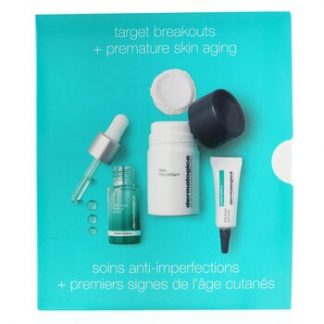 Dermalogica Clear & Brighten Kit: Daily Microfoliant 13g+ Age Bright Clearing Serum 10ml+ Age Bright Spot Fader 6ml  3pcs