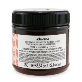 Davines Alchemic Creative Conditioner - # Coral (For Blonde and Lightened Hair)  250ml/8.84oz