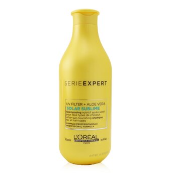 L'Oreal Professionnel Serie Expert - Solar Sublime UV Filter + Aloe Vera After-Sun Nourishing Shampoo (For All Hair Types)  300ml/10.1oz