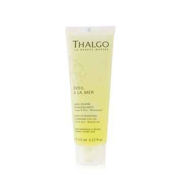 Thalgo Eveil A La Mer Make-Up Removing Cleansing Gel-Oil (For Face & Eyes -  Waterproof) 125ml/4.22oz Skincare Singapore