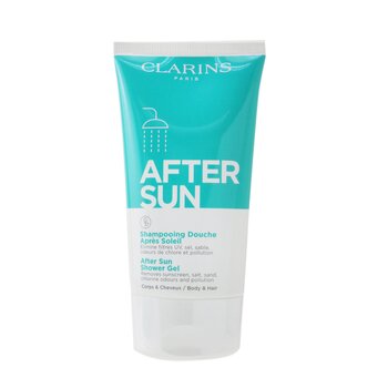 Clarins After Sun Shower Gel - For Body & Hair  150ml/5oz