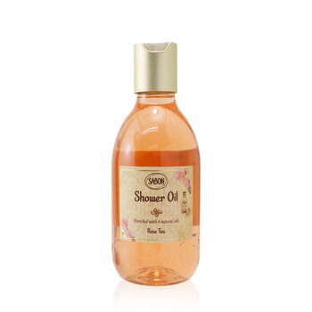 Sabon Shower Oil - Rose Tea (Plastic Bottle)  300ml/10 Sabon Shower Oil - Rose Tea (Plastic Bottle)  300ml/10.5oz