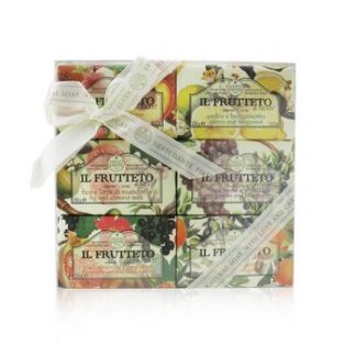 Nesti Dante Il Frutteto Soap Gift Set (#Peach & Lemon, #Citron & Bergamot, #Fig & Almond Milk, #Red Grapes & Blueberry, #Pomegranate & Blackcurrant, #Olive Oil & Tangerine  6x150g/5.3oz