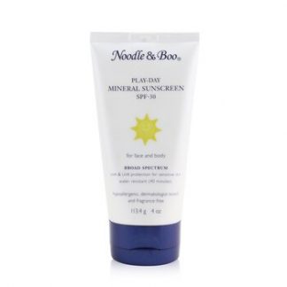 Noodle & Boo Play-Day Mineral Sunscreen SPF-30 - For Face & Body  113.4g/4oz