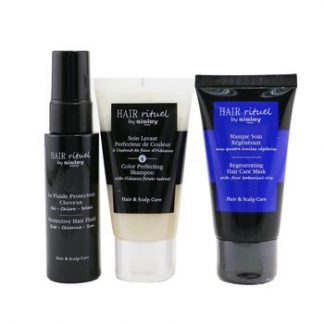 Sisley Hair Rituel By Sisley Color Protection Kit: 1x Shampoo 50ml, 1x Hair Mask 50ml, 1x Hair Fluid 40ml  3pcs