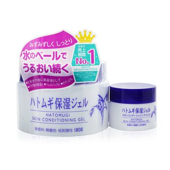 I-Mju Hatomugi Skin Conditioning Gel Special Set  180g+18g 1 I-Mju Hatomugi Skin Conditioning Gel Special Set  180g+18g