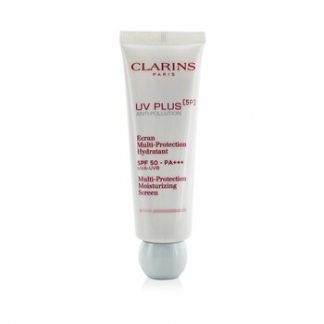 Clarins UV Plus [5P] Anti-Pollution Multi-Protection Moisturizing Screen SPF 50 - Rose  50ml/1.6oz