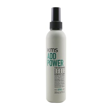 KMS California Add Power Thickening Spray (Protein, Thickening and Heat Protection)  200ml/6.7oz