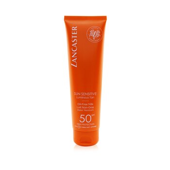 Lancaster Sun Sensitive Luminous Tan -  Oil-Free Milk SPF50  150ml/5oz 1 Lancaster Sun Sensitive Luminous Tan -  Oil-Free Milk SPF50  150ml/5oz