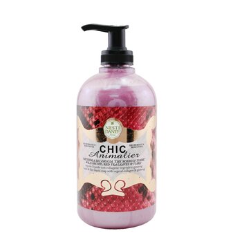 Nesti Dante Chic Animalier Hand & Face Liquid Soap With Vegetal Collagen & Ginseng - Wild Orchid, Red Tea Leaves & Tiare  500ml/16 Nesti Dante Chic Animalier Hand & Face Liquid Soap With Vegetal Collagen & Ginseng - Wild Orchid, Red Tea Leaves & Tiare  500ml/16.9oz