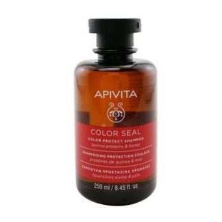 Apivita Color Seal Color Protect Shampoo with Quinoa Proteins & Honey (For Colored Hair)  250ml/8.45oz