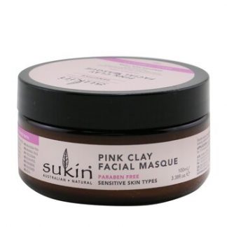 Sukin Sensitive Pink Clay Facial Masque (Sensitive Skin Types)  100ml/3.38oz
