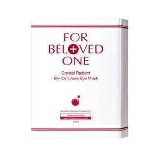 For Beloved One Crystal Radiant Bio-Cellulose Eye Mask  4pairs