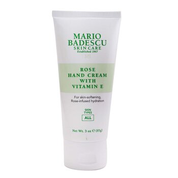 Mario Badescu Hand Cream with Vitamin E - Rose  85g/3oz 1 Mario Badescu Hand Cream with Vitamin E - Rose  85g/3oz