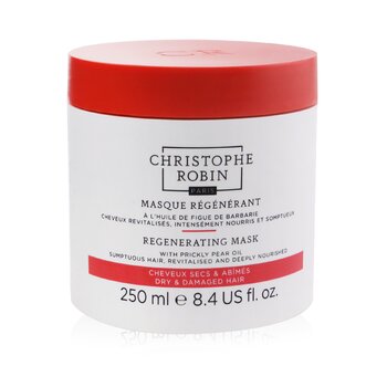 Christophe Robin Regenerating Mask with Rare Prickly Pear Oil - Dry & Damaged Hair  250ml/8.4oz