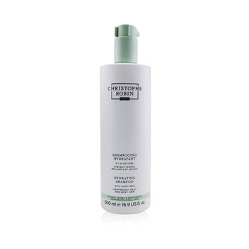 Christophe Robin Hydrating Shampoo with Aloe Vera  500ml/16.9oz