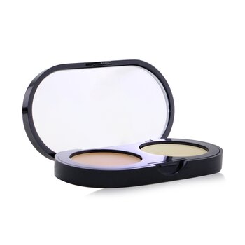 Bobbi Brown New Creamy Concealer Kit - Natural Creamy Concealer + Pale Yellow Sheer Finish Pressed Powder  3.1g/0.11oz