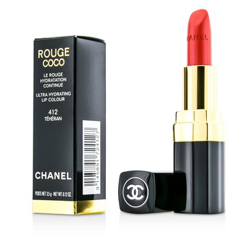 Chanel Rouge Coco Ultra Hydrating Lip Colour - # 412 Teheran 3.5g/0.12oz  Skincare Singapore