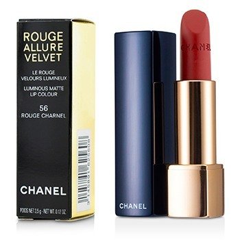 Chanel Rouge Allure Velvet - # 56 Rouge Charnel 3.5g/0.12oz Skincare  Singapore