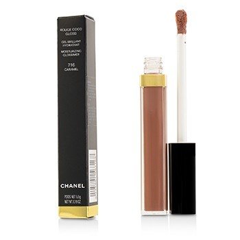 Chanel Rouge Coco Gloss Moisturizing Glossimer - # 716 Caramel 5.5g/0.19oz  Skincare Singapore