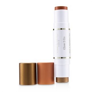 Clarins Glow 2 Go Blush & Highlighter Duo - # 02 Golden Peach  2x4.5g/0.1oz