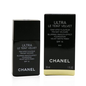 Chanel Ultra Le Teint Velvet Blurring Smooth Effect Foundation SPF 15 - # B60 (Beige)  30ml/1oz