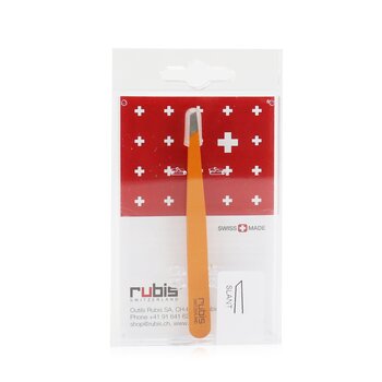 Rubis Tweezers Classic Satin - # Orange  - 1 Rubis Tweezers Classic Satin - # Orange  -