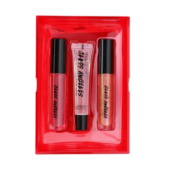 Smashbox Gloss Angeles Trio Set (3x Lip Gloss)  3x4ml/0.13oz